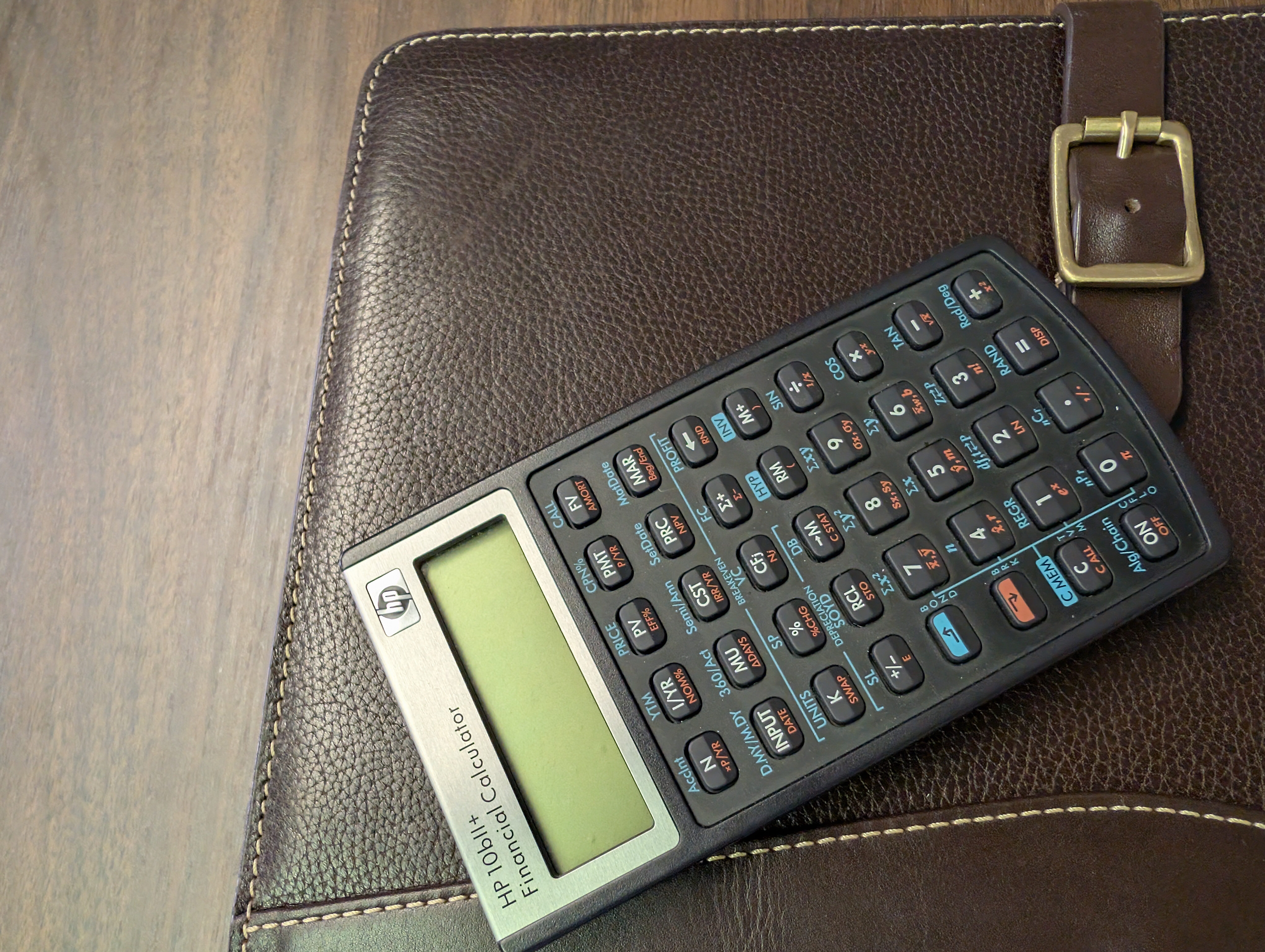 Financial calculator used by a CFP fee-only fiduciary advisor
